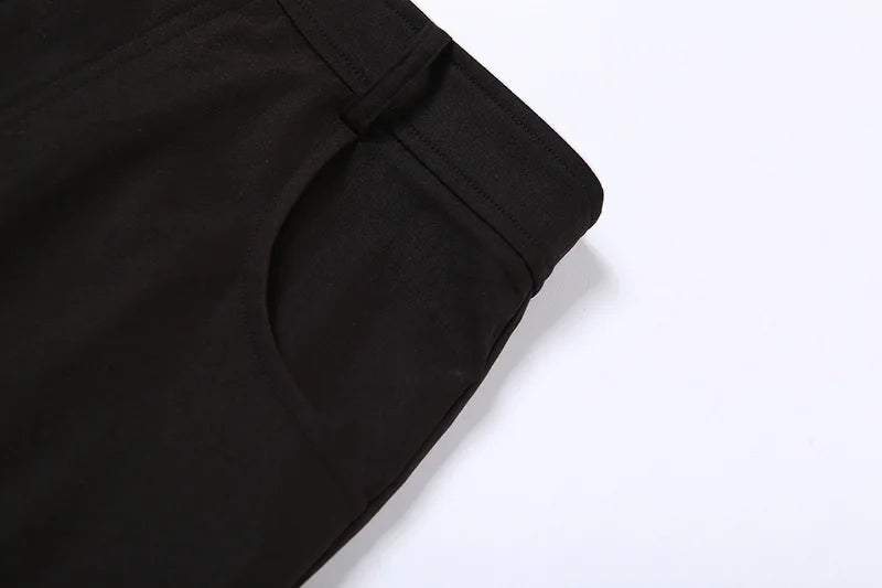Women Midi Skirts Goth Dark Grunge Casual Tag Split Mall Gothic Punk High Raise Slim Long Skirt Y2k Sexy Fashion Streetwear
