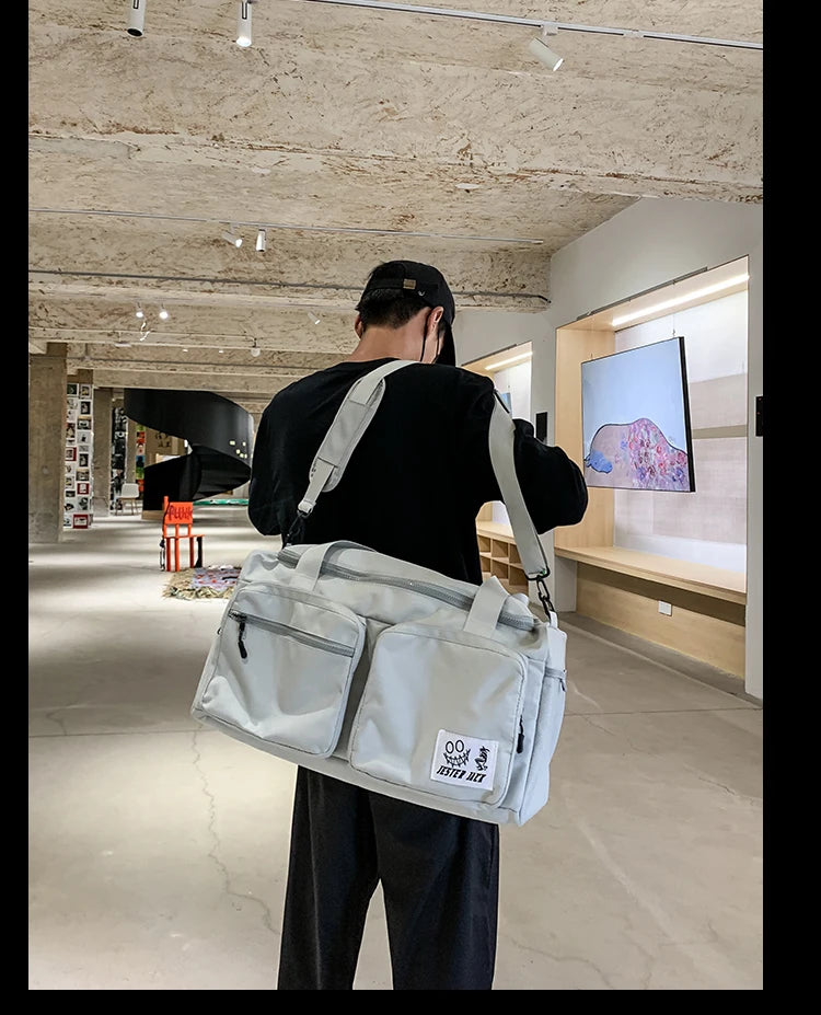 Apex Ritual Oxford Travel Duffle – Lightweight Water-Resistant Gym & Weekender Bag