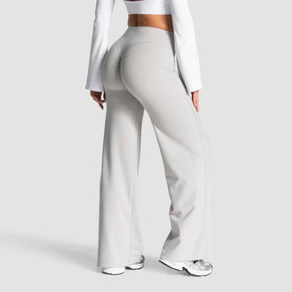 Women's Scrunch Wide-Leg Yoga Pants