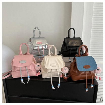 Faionable Retro Commuter Bapa 2023 New Sle Casual Versatile Korean Version Single oulder Bag Soft PU Magnetic Bul...