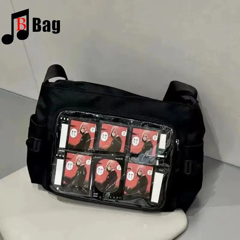 Japanese One shoulder large capacity female Ita Bags Y2K Spice Girl Uniform bag Comic Exhibition Goth Lolita Women Computer bag