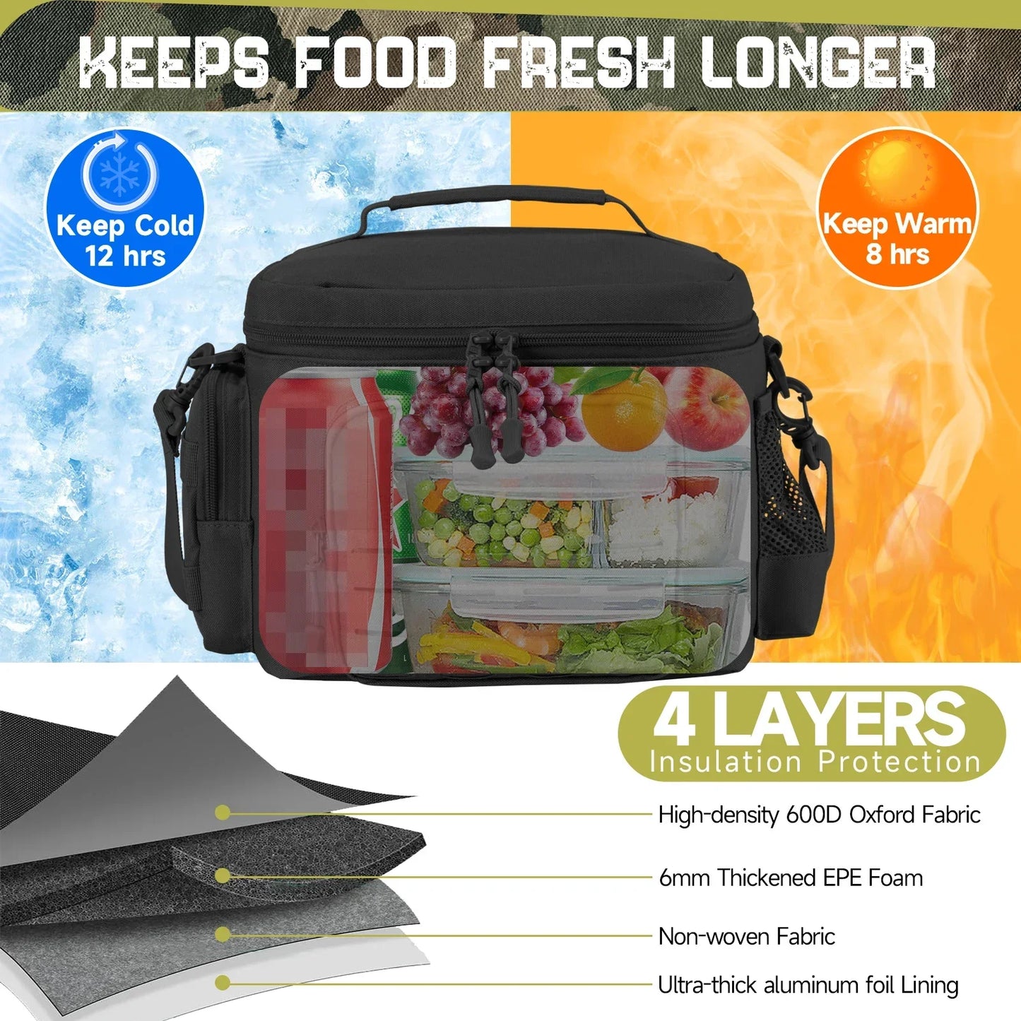 Apex Ritual 13L Insulated Cooler Backpack – Heavy-Duty Lunch & Camping Cooler