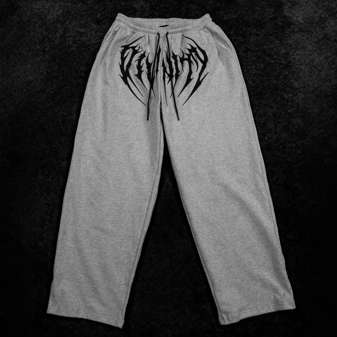 BREATHEDIVINITY men's sports pants for jogging, fitness and leisure, with printed patterns, straight and wide fit long pants