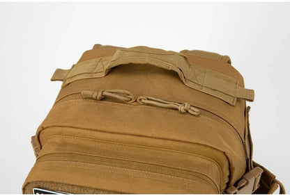 25L/45L Tactical Backpack Outdoor for Women/men Laser Cut Molle Hiking 3Day pack School Bag Gym Rucksack with Dual Cup Holder