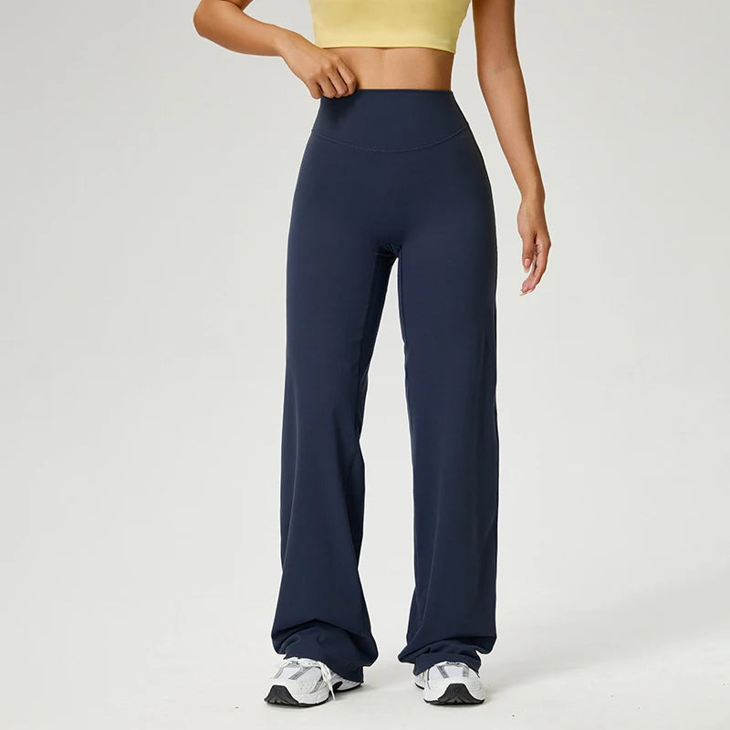 Women's Workout Wide-Leg High-Waist Leggings