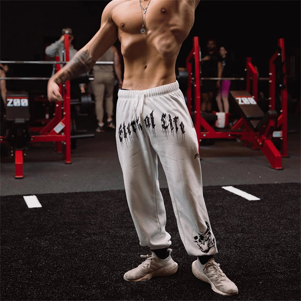 Apex Ritual Men's Gym Joggers – Cotton Streetwear Sweatpants
