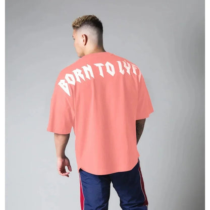 Apex Ritual – メンズ ゆったりフィット サマー スポーツ Tシャツ – フィットネス バスケットボール 半袖 韓国スタイル