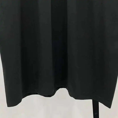 HKSH Spring Summer New Men's Tide Streetwear Cotton Solid Color Loose RO Style Short Sleeves Large Tees Chic Dark T-shirt HK2008