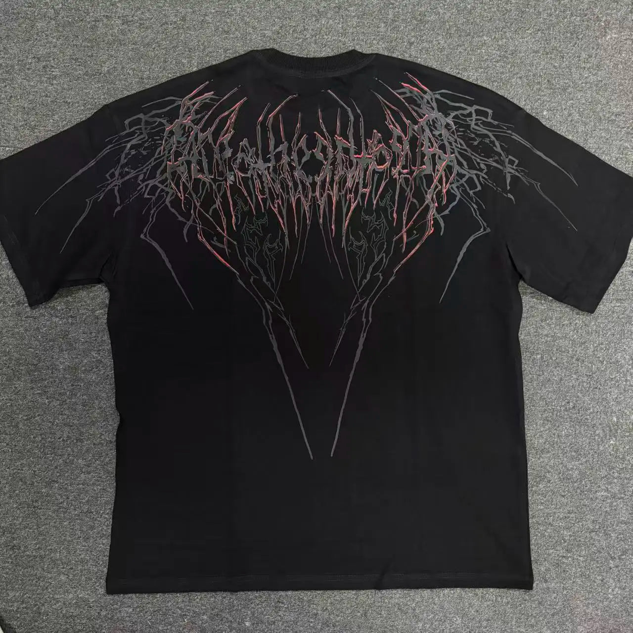 Breathedivinity American-style printed fitness loose cotton t-shirt