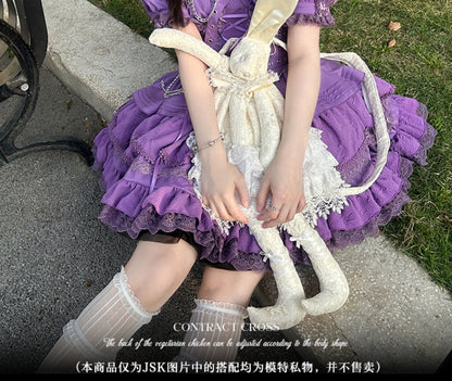 Women's Harajuku Gothic Chain JSK Dress