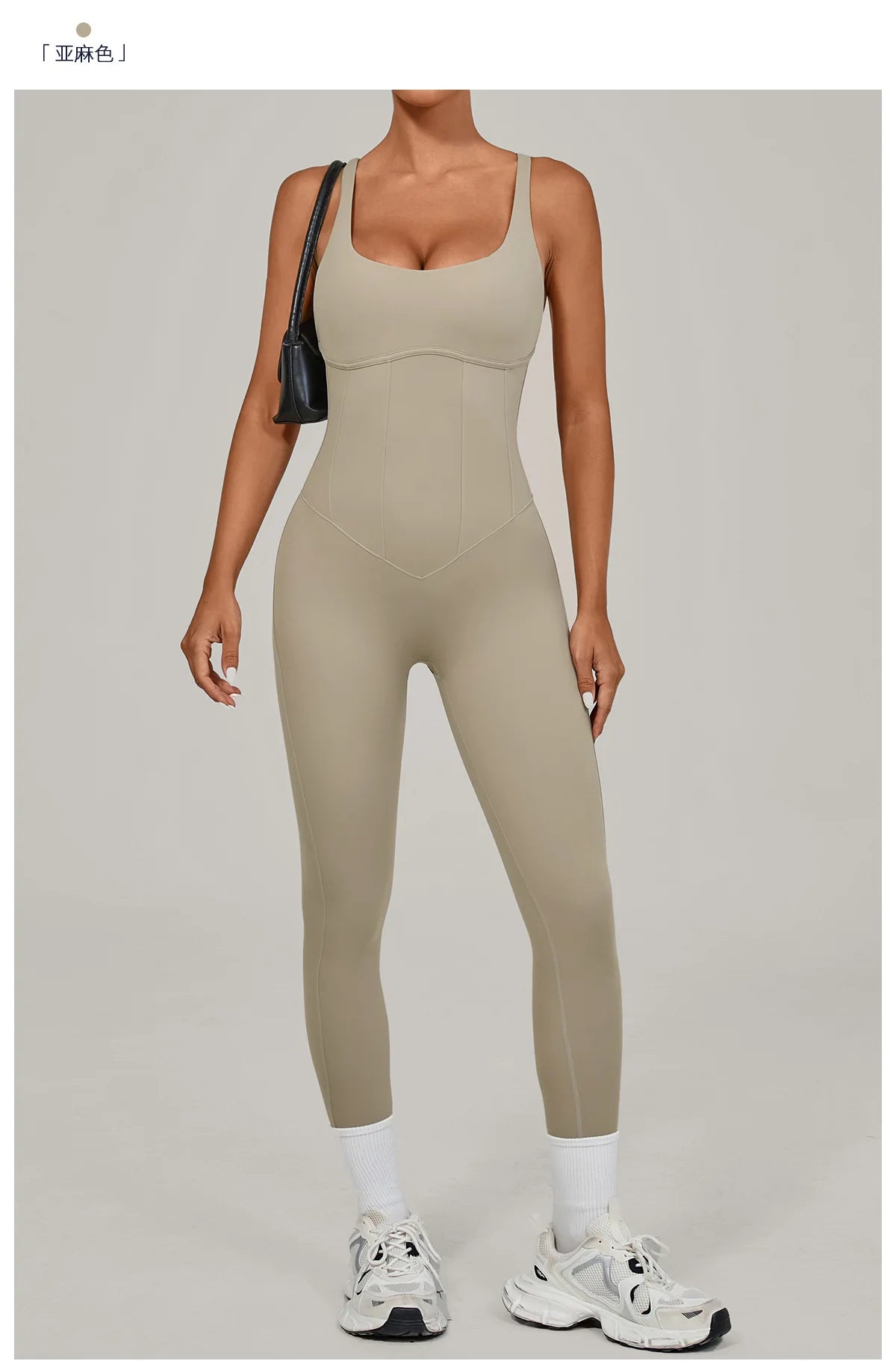 Women's Workout Backless Purple Jumpsuit