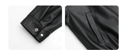 CHIC VEN Woman PU Jacket Solid Loose New Retro Standing Collar Motorcycle Faux Leather Coat Female Top Spring Autumn 2026