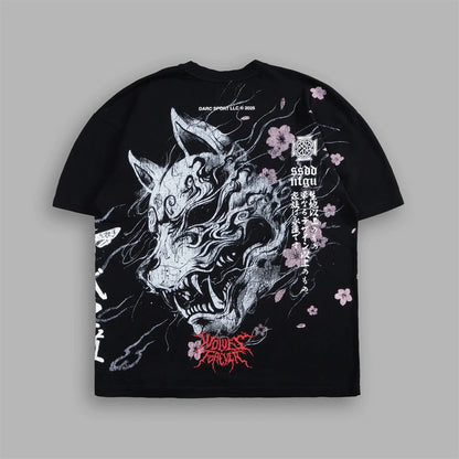 Men's Oversized Martial Arts Graphic Workout T-Shirt