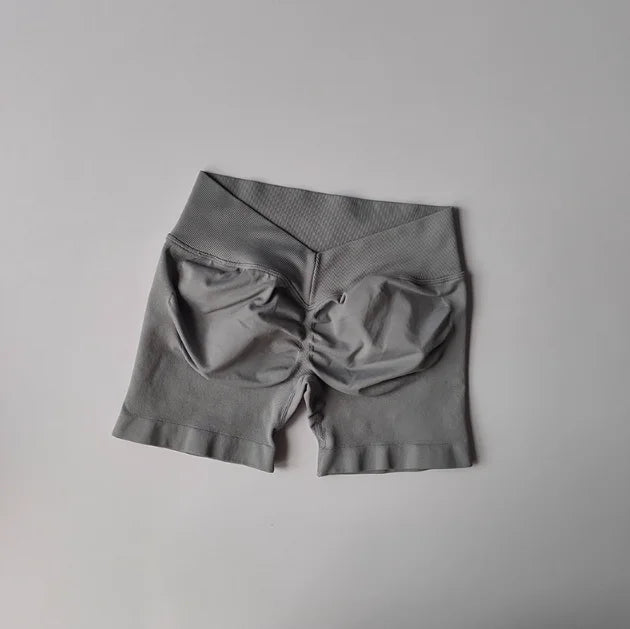APEX RITUAL ウィメンズ シームレス トレーニングショーツ – Vウエストコンプレッション