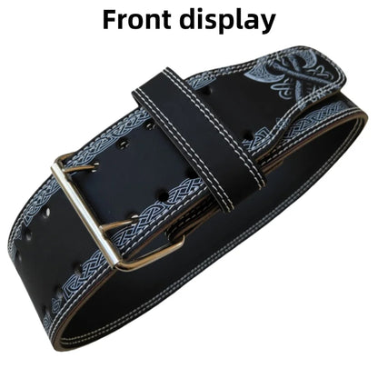 Viking Weight Lifting Belt 10cm Wide Powerlifting Belt, Gym Heavy Duty Fitness Belt for Men Women Weightlifting, Deadlift, Squat