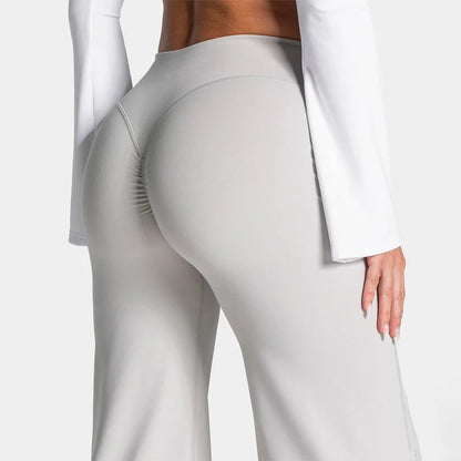 Women's Scrunch Wide-Leg Yoga Pants