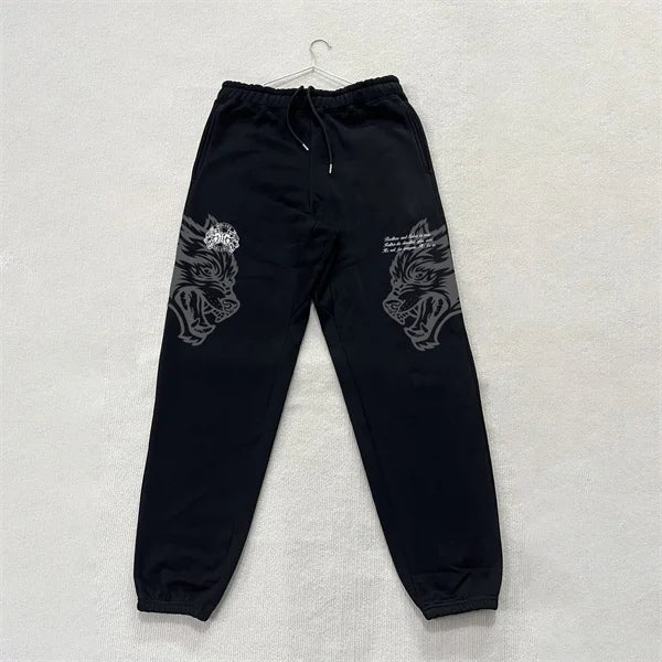 DARC SPORT ankle-length sweatpants, American-style fleece pants, fall/winter fitness training pants, men's and women's matching