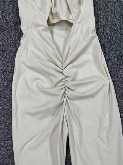 Women's Workout Coffee Jumpsuit