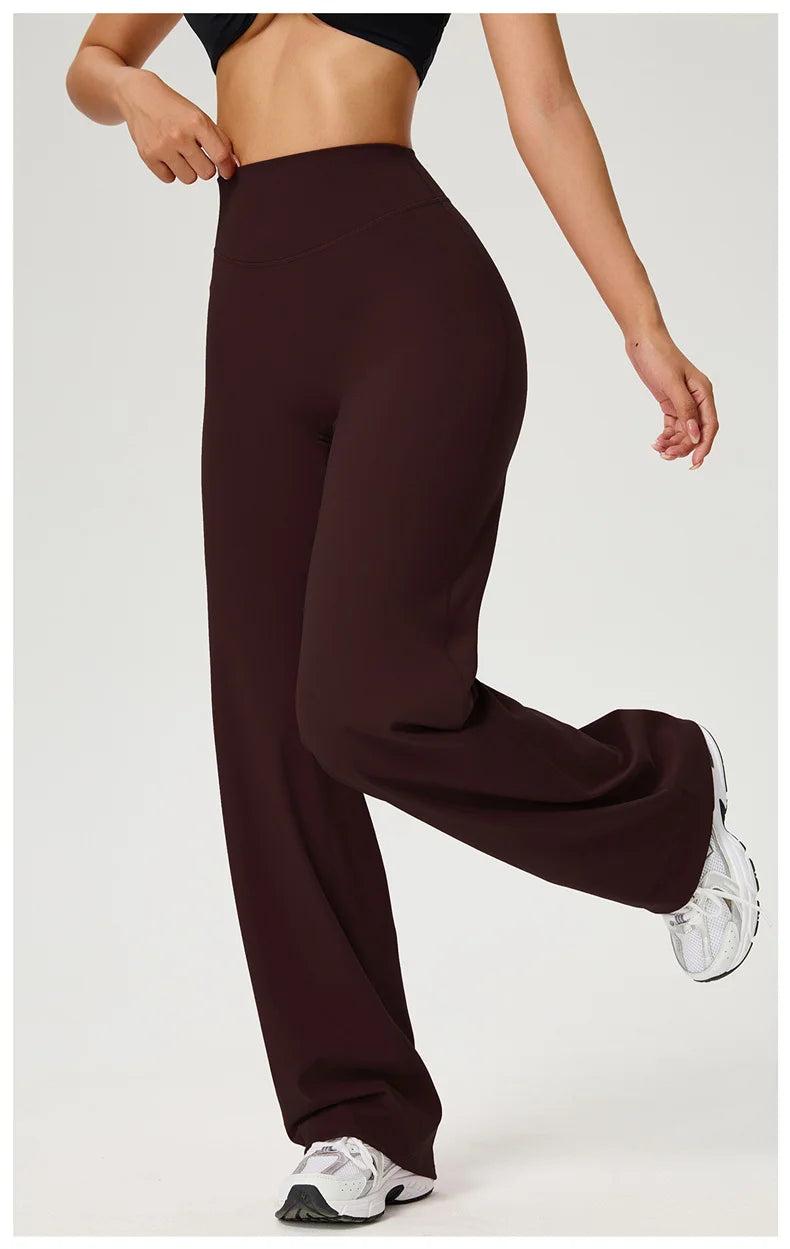 Women's Workout Wide-Leg High-Waist Leggings
