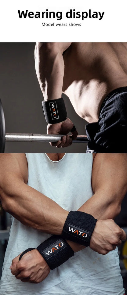 1/2Pcs Premium Gym Wrist Brace Adjustable Compression Wristbands for Unisex Weightlifting Powerlifting Sports Protective Gear