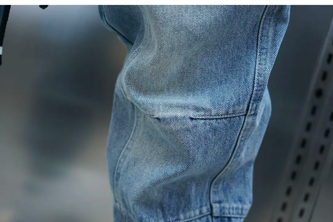 Fashionable Harem Jeans Outdoor Casual Men's Trousers Luxury Brand Men Clothing