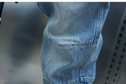 Fashionable Harem Jeans Outdoor Casual Men's Trousers Luxury Brand Men Clothing