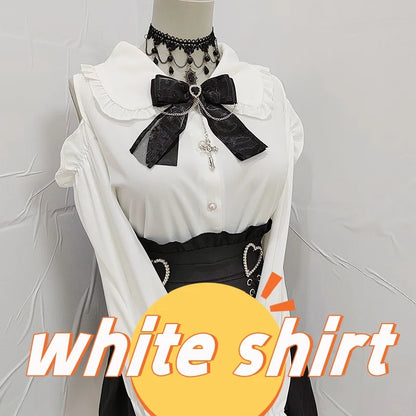 Women's Jirai Kei Lolita Long-Sleeve Blouse