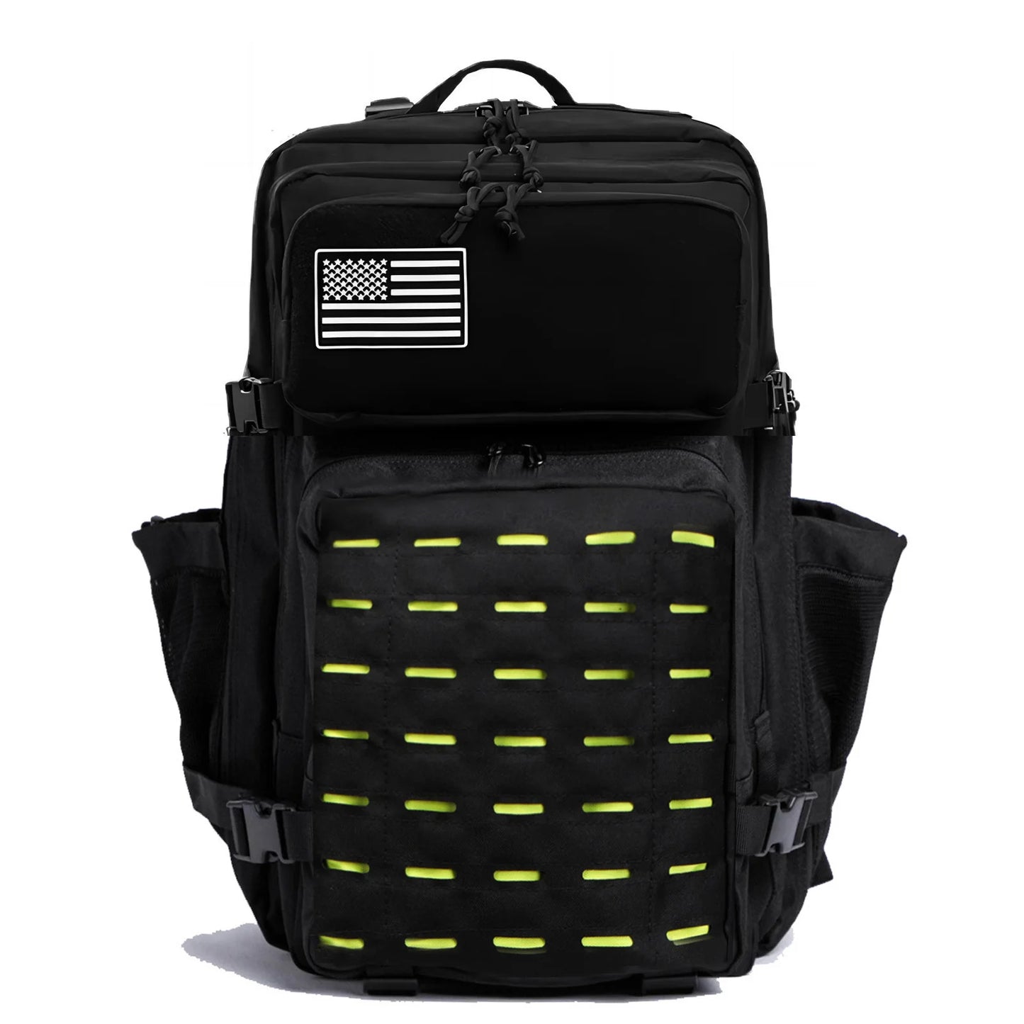 Apex Ritual – タクティカルMOLLEハンティングバックパック 25L/50L – EDC ジム＆アウトドアハイキングリュックサック ボトルホルダー付き