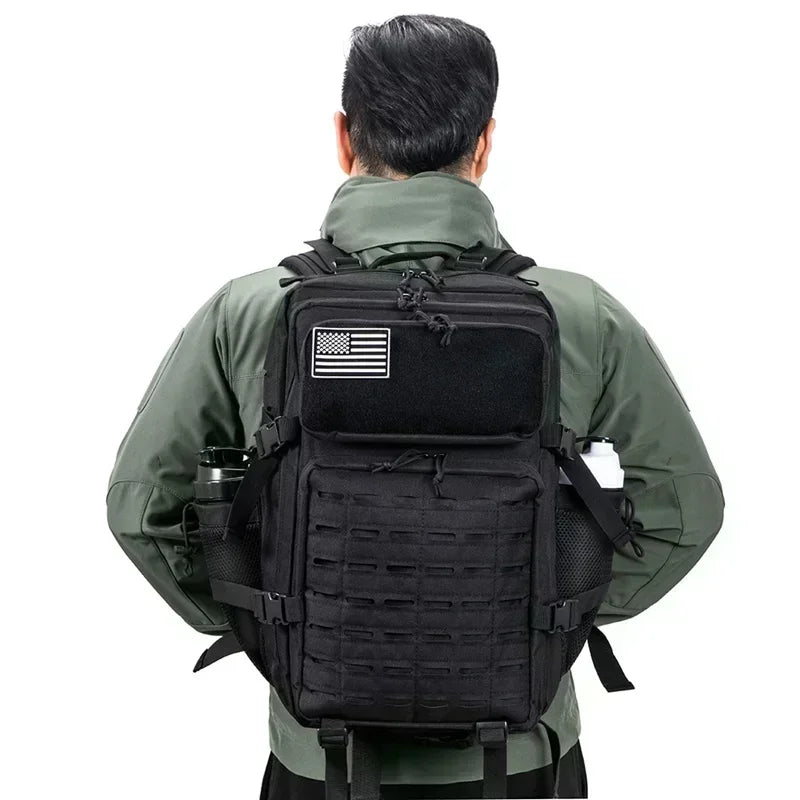 Apex Ritual – タクティカルMOLLEバックパック 25L/45L – ミリタリースタイル ジム＆アウトドア ハイキングリュックサック