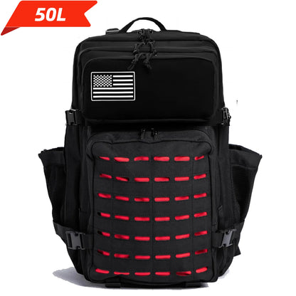 Apex Ritual – タクティカルMOLLEハンティングバックパック 25L/50L – EDC ジム＆アウトドアハイキングリュックサック ボトルホルダー付き