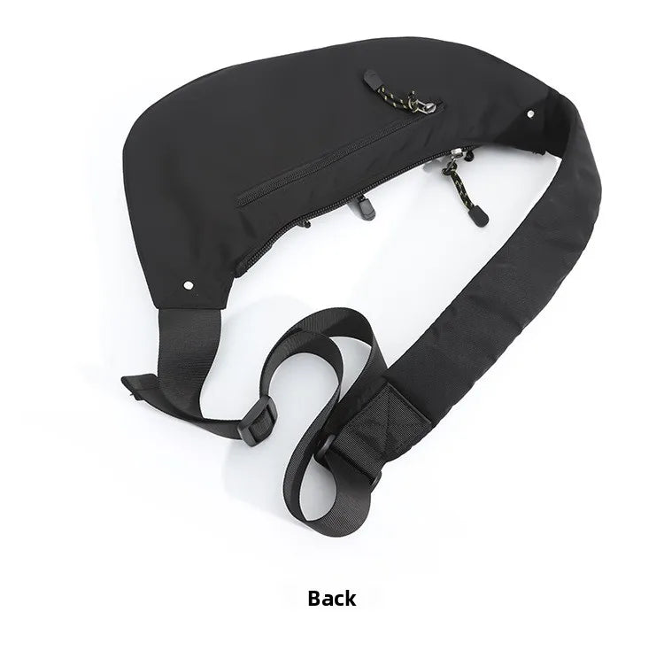 2025 New Men's Oxford Cloth Crossbody Bag Casual Single Shoulder Bag Fashionable Street Style Leisure Chest Bag for Men