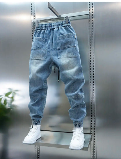Fashionable Harem Jeans Outdoor Casual Men's Trousers Luxury Brand Men Clothing