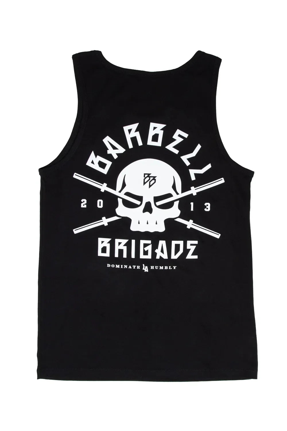 BARBELL Men's Cotton Sleeveless Shirt Skull Bodybuilding Workout Tank Tops Muscle Fitness Sports Shirts Male Gym Stringer Vest