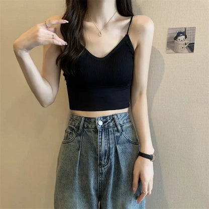 Women's Padded Sporty Strap Tank Top