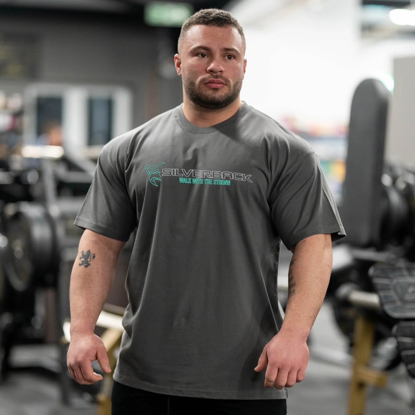 Loose New Gorilla Men's Printed T-Shirt Sports Short Sleeve Casual Fitness Male Tops O-NECK Gym Workout Running Tee Shirts Y2k