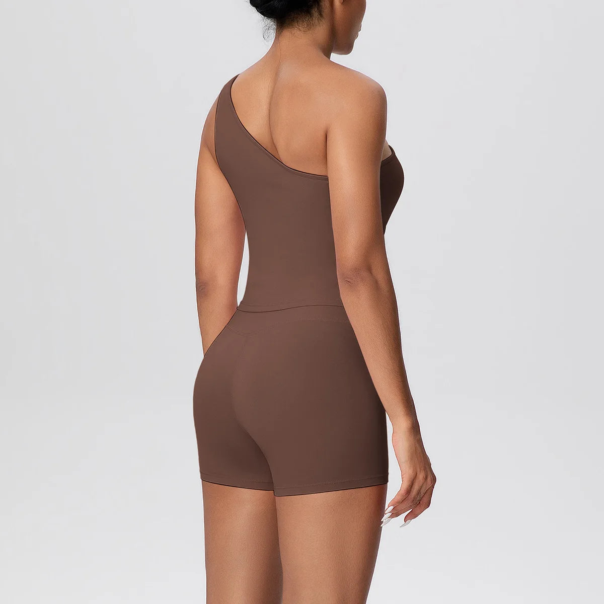 Apex Ritual Women's 2-Piece Sports Set – Push-Up Bra & Shorts