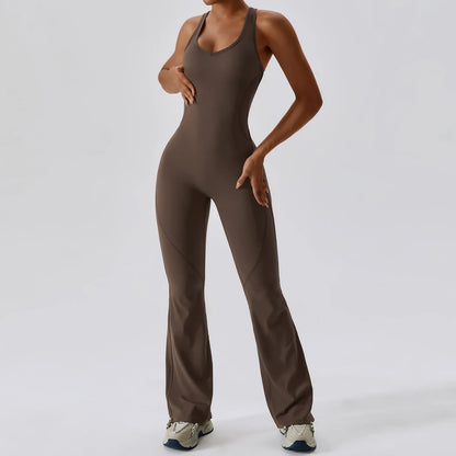 Apex Ritual – Women's One-Piece Gym Jumpsuit – Stretch Sports Bodysuit