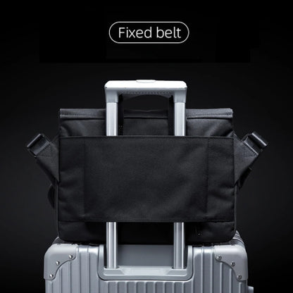 MOYYI Design Large Laptop Messenger Bag for Men Waterproof Travel Crossbody Shoulder Bag Reflective Cycling College School Bag