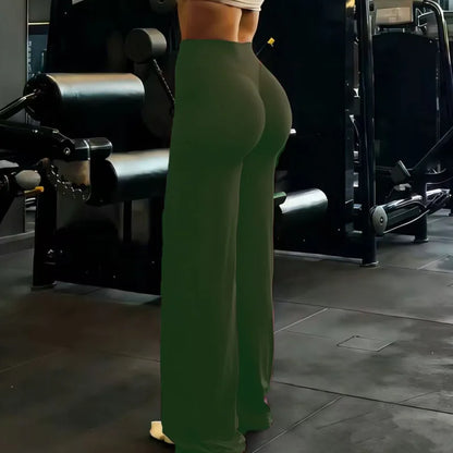 Women's Workout Wide-Leg Slim Fit Yoga Pants
