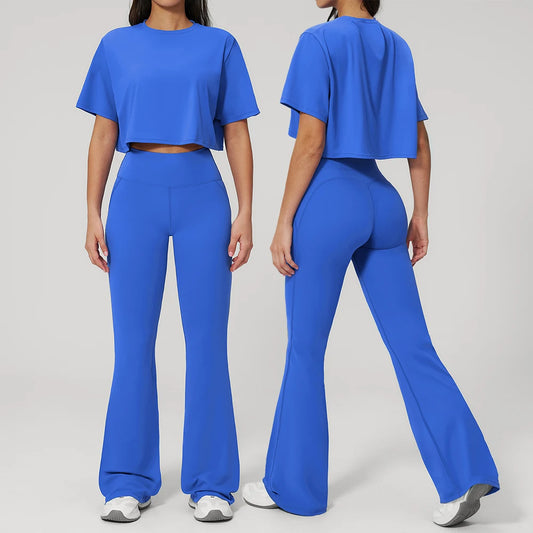 Apex Ritual Women's 2-Piece Seamless Yoga Set – Bra & Leggings