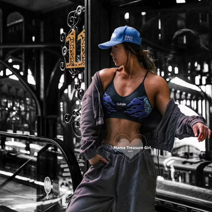 Civilregime Sports Bra Top Quick Dry Fitness Anti Shock Gathered Yoga Top Women's Slim Fit Curve Vest Moisture Wicking