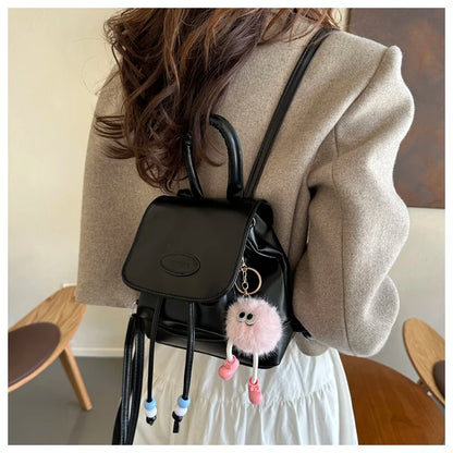 Faionable Retro Commuter Bapa 2023 New Sle Casual Versatile Korean Version Single oulder Bag Soft PU Magnetic Bul...