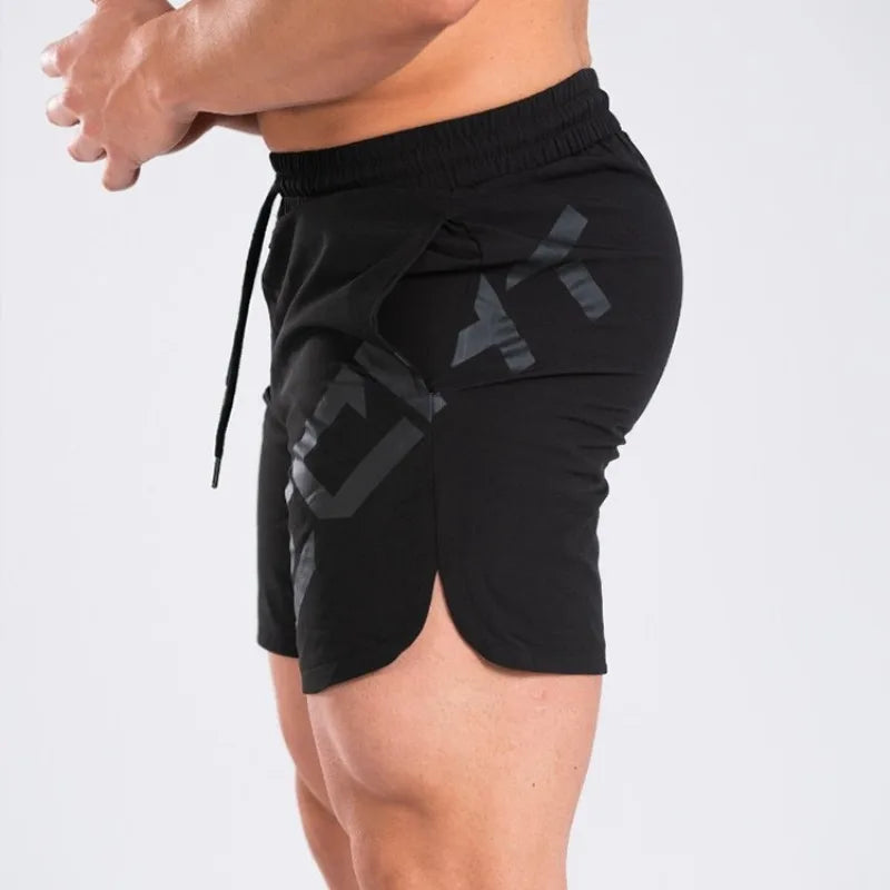 Apex Ritual – メンズ 夏用 ジム フィットネス スキニー カジュアル ショートパンツ – 速乾性 バスケットボール ジョガー スウェットパンツ
