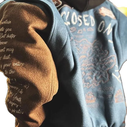 Men's Vintage Embroidered Baseball Jacket - Y2K Streetwear