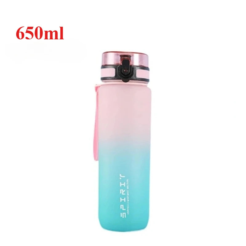 Apex Ritual – モチベーションを高めるスポーツウォーターボトル 500ml–1000ml – 漏れ防止 BPAフリー ジム用ドリンクボトル