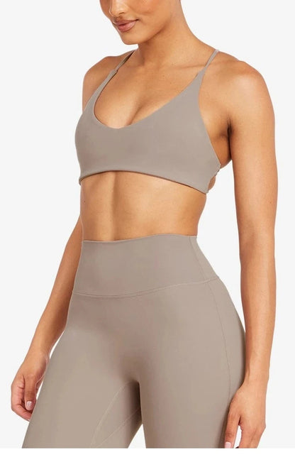 Women's Workout Wide-Leg High-Waist Two-Piece Set