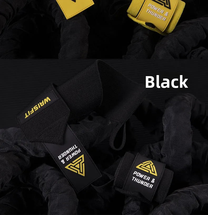 1Pair Premium Wrist Band Wrist Support Brace Strap Extra Strength Weightlifting Wrist Wrap Bandage for Fitness Gym Training Gift