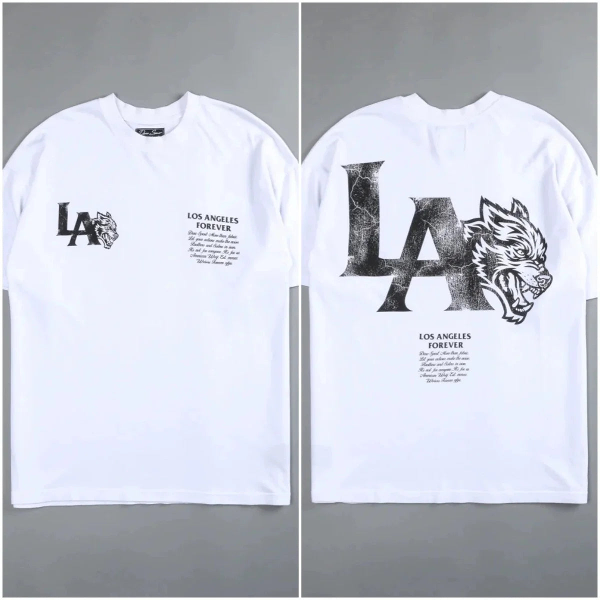 DARC SPORT Printed Loose Round-neck T-shirt for Men - New Style Casual Shirt with Long Sleeve