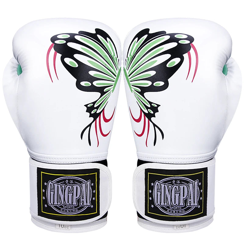 Apex Ritual – Women's 6-12oz Pink Butterfly Boxing Gloves – Muay Thai, MMA & Kickboxing Training