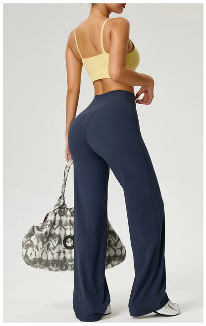 Women's Workout Wide-Leg High-Waist Leggings